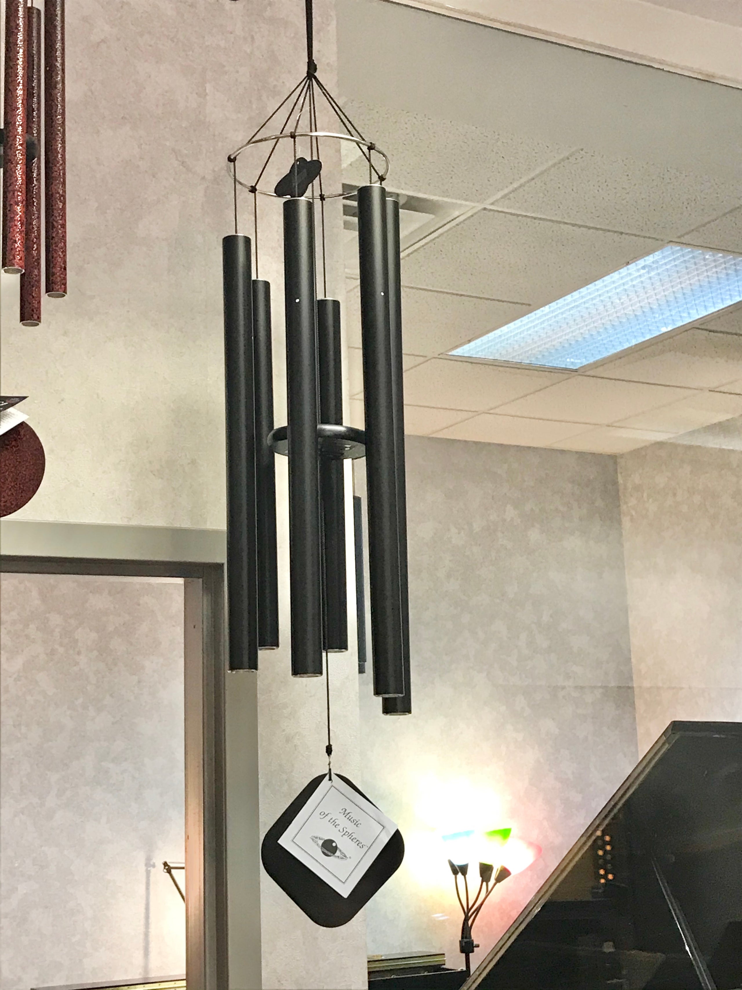 Pentatonic bass shop wind chimes